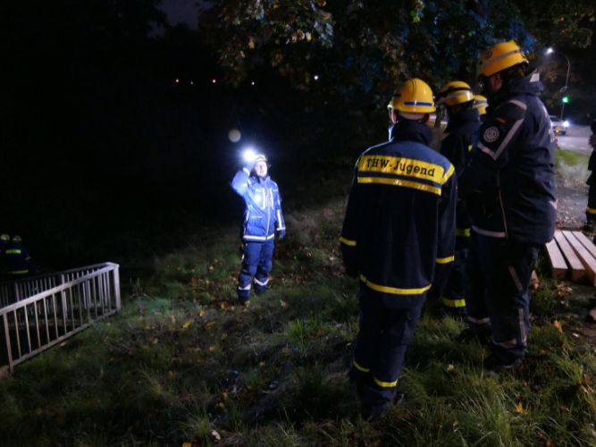 Dienstags-Ausbildung Abstützen