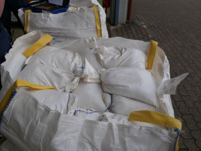 Ausbildung Sandsackverbau
