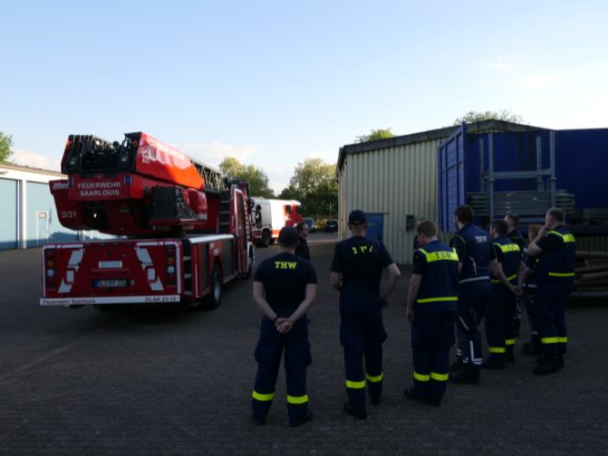 Besuch der Feuerwehr Saarlouis Lbz. Ost