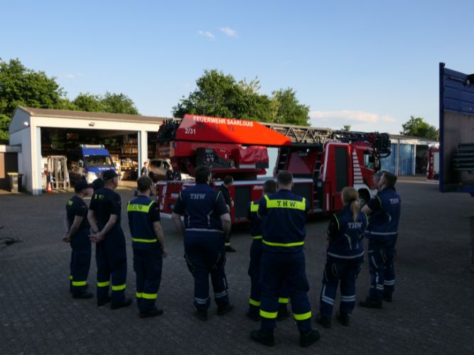 Besuch der Feuerwehr Saarlouis Lbz. Ost