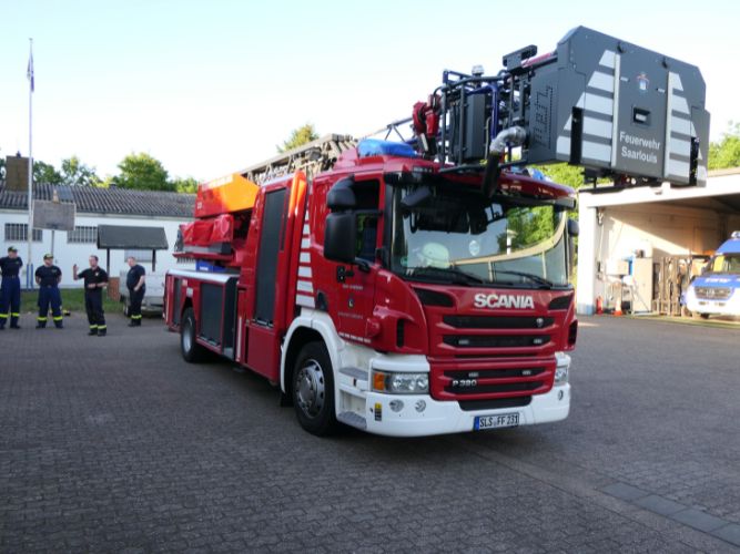Besuch der Feuerwehr Saarlouis Lbz. Ost