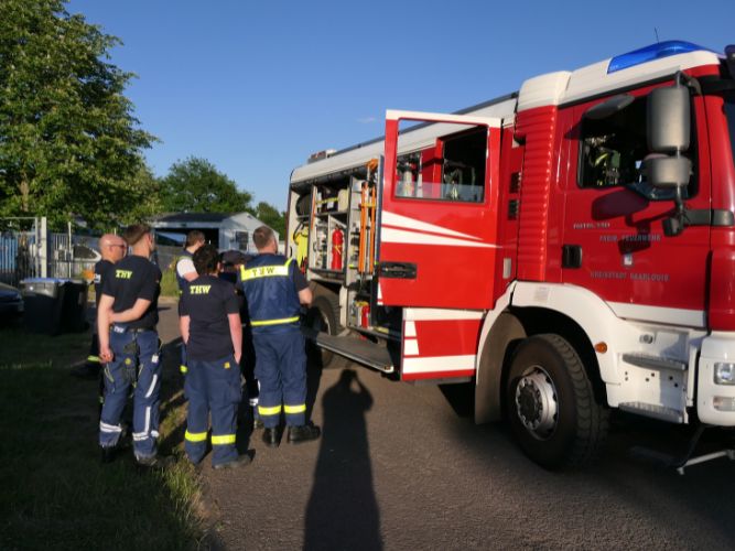 Besuch der Feuerwehr Saarlouis Lbz. Ost