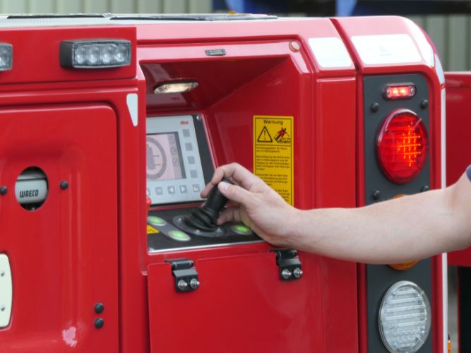 Besuch der Feuerwehr Saarlouis Lbz. Ost
