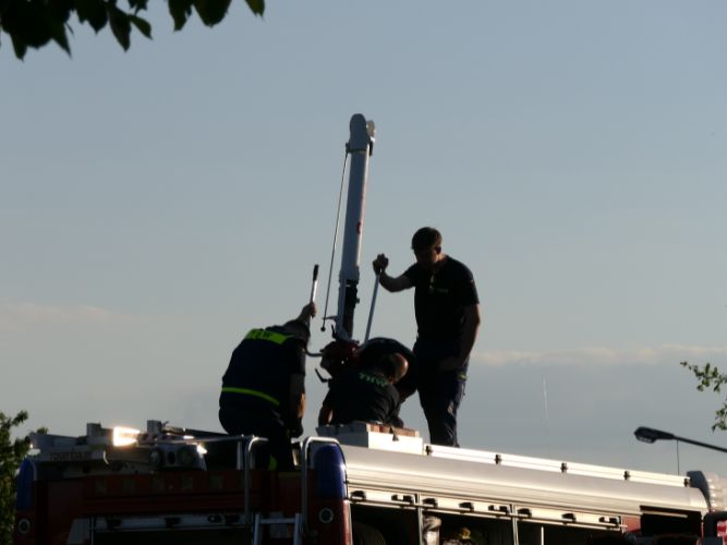 Besuch der Feuerwehr Saarlouis Lbz. Ost