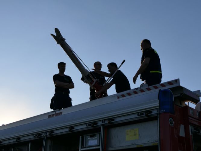 Besuch der Feuerwehr Saarlouis Lbz. Ost