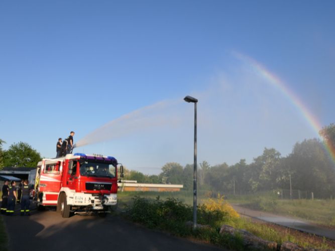 Besuch der Feuerwehr Saarlouis Lbz. Ost