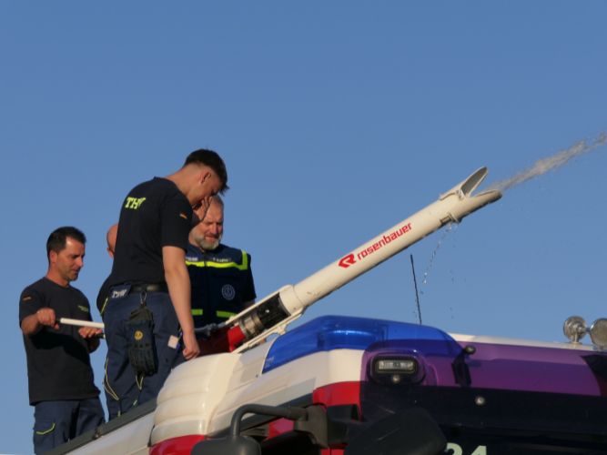 Besuch der Feuerwehr Saarlouis Lbz. Ost