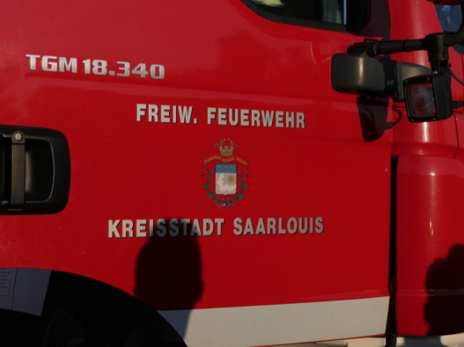 Besuch der Feuerwehr Saarlouis Lbz. Ost