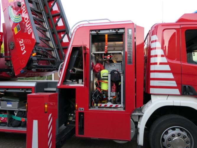 Besuch der Feuerwehr Saarlouis Lbz. Ost