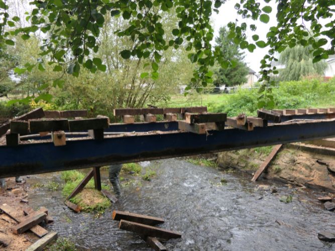 Projekt Brückenbau - Tag 1