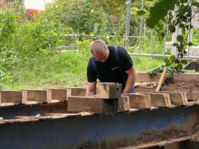 Projekt Brückenbau - Tag 1