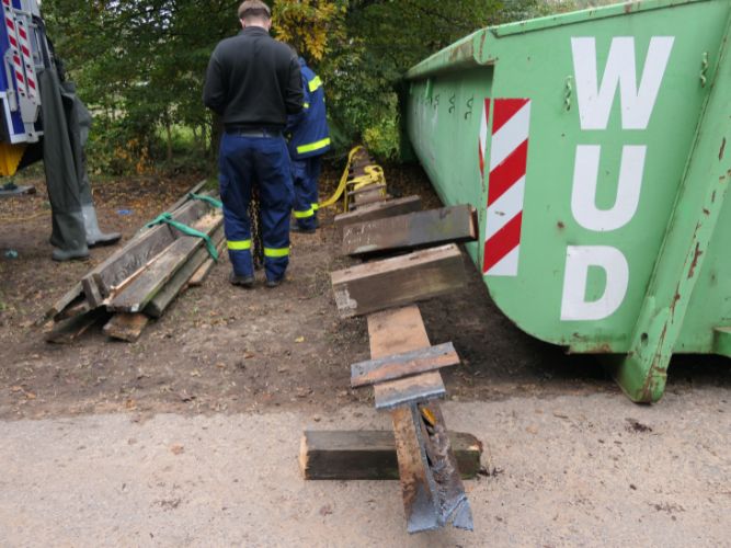 Projekt Brückenbau - Tag 1