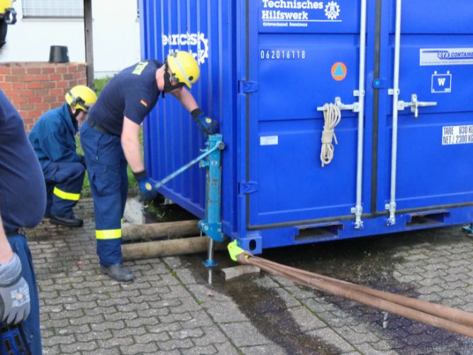 Dienstags-Ausbildung Bewegen von Lasten 