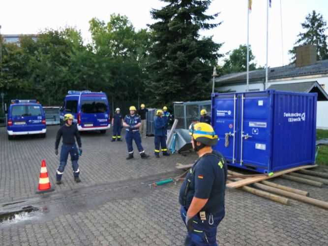 Dienstags-Ausbildung Bewegen von Lasten 