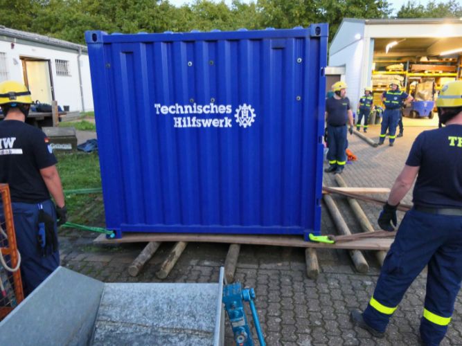 Dienstags-Ausbildung Bewegen von Lasten 