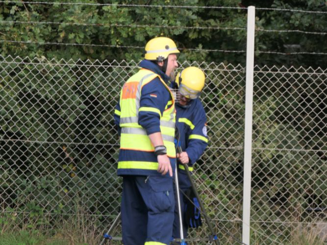 Dienstags-Ausbildung Einsatzübung (Abstützen/Ausleuchten)