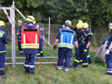 Dienstags-Ausbildung Einsatzübung (Abstützen/Ausleuchten)