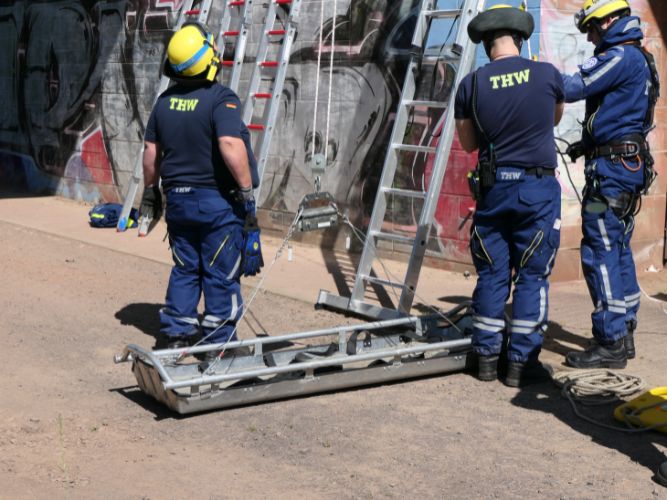 Einsatzübung - Technischer Zug