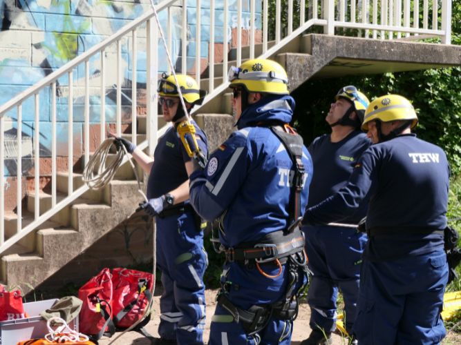 Einsatzübung - Technischer Zug