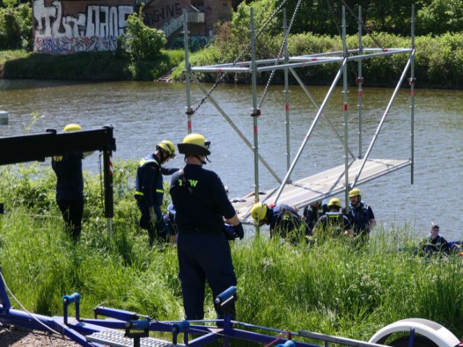 Einsatzübung - Technischer Zug