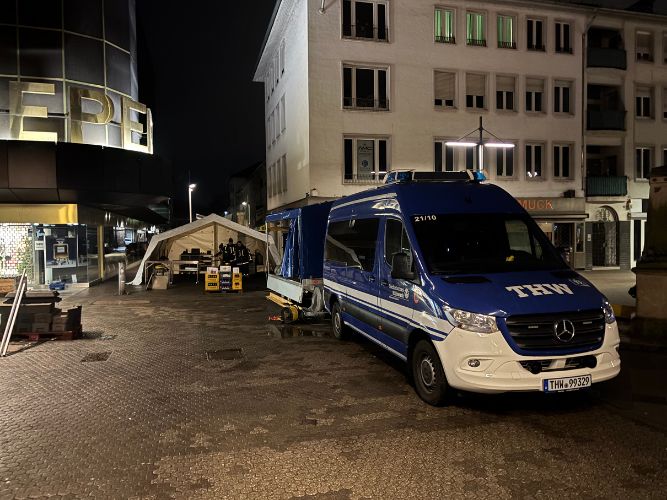 Traditionelle Erbsensuppe-Kochaktion 