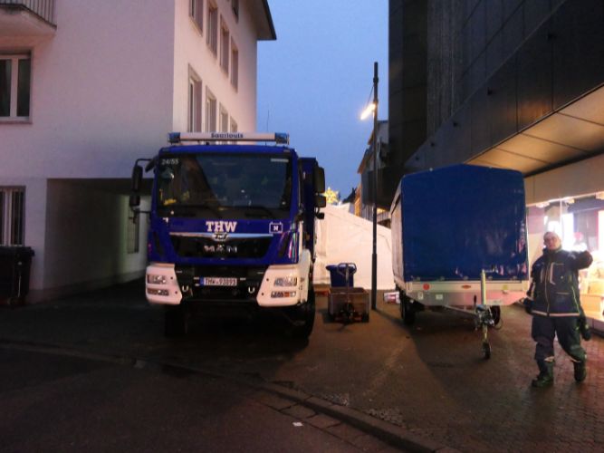 Traditionelle Erbsensuppe-Kochaktion 