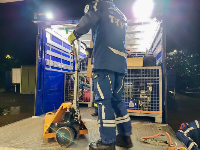 Dienstags-Ausbildung Transport und Sicherheit 
