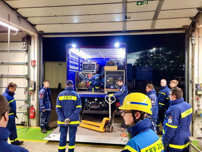 Dienstags-Ausbildung Transport und Sicherheit 