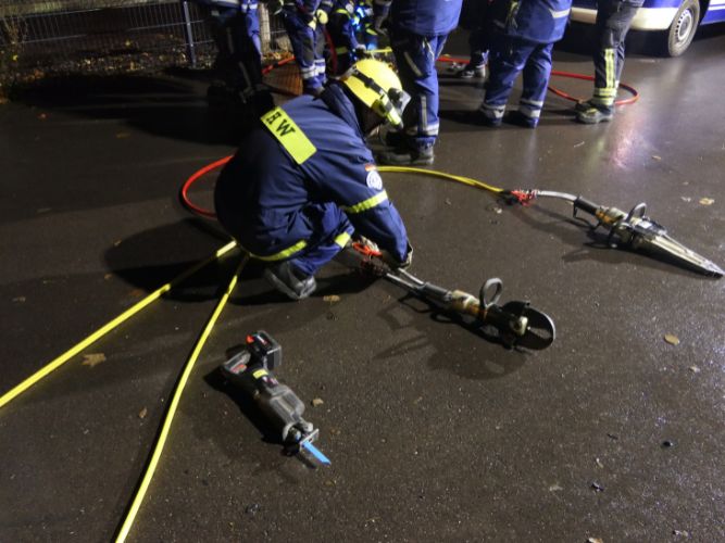 Ausbildung - Retten aus Fahrzeugen