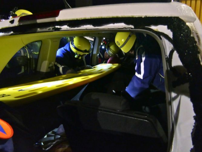 Ausbildung - Retten aus Fahrzeugen