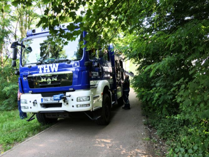 Transport der historischen Walze 