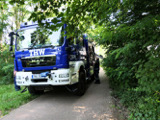 Transport der historischen Walze  - Bild 4