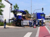 Transport der historischen Walze  - Bild 45