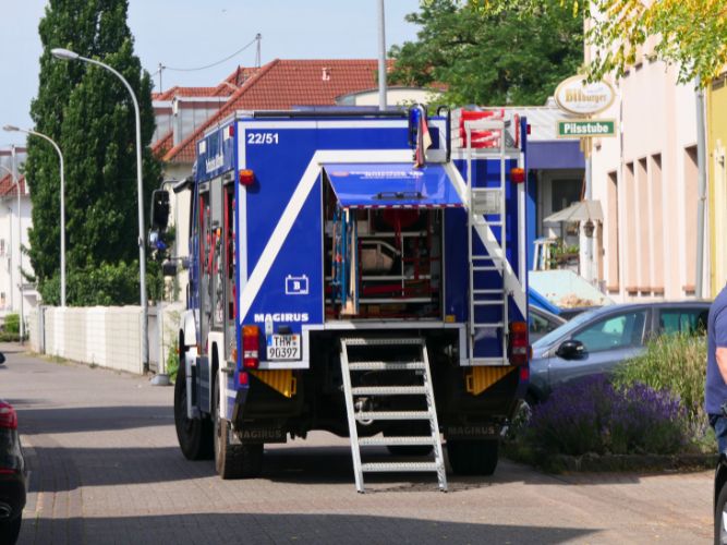 Transport der historischen Walze 