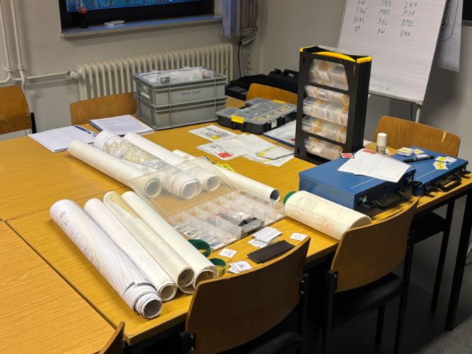 Zugtrupp Ausbildung - Lagekarten 