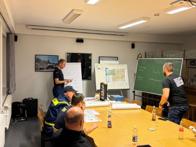 Zugtrupp Ausbildung - Lagekarten 