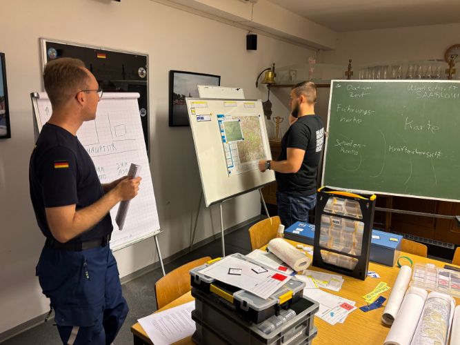 Zugtrupp Ausbildung - Lagekarten 