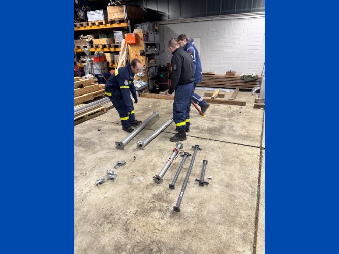 Ausbildung - Abstützen 