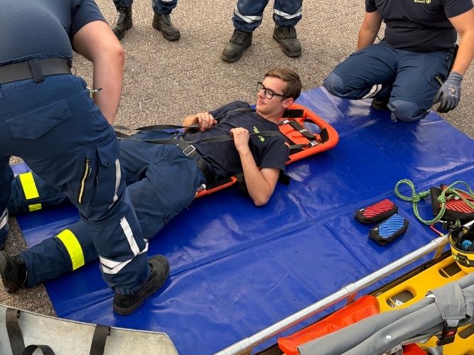 Dienstags-Ausbildung Rettungsmittel
