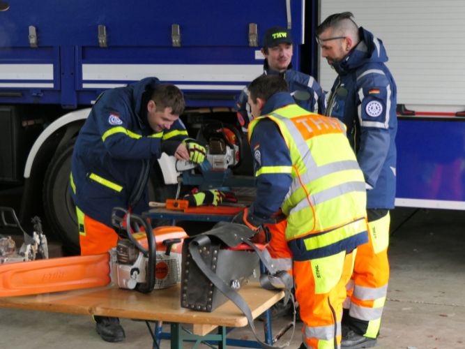 Bereichsausbildung Motorsägen Modul A 