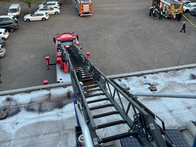 Dienstags-Ausbildung Feuerwehr Saarlouis 
