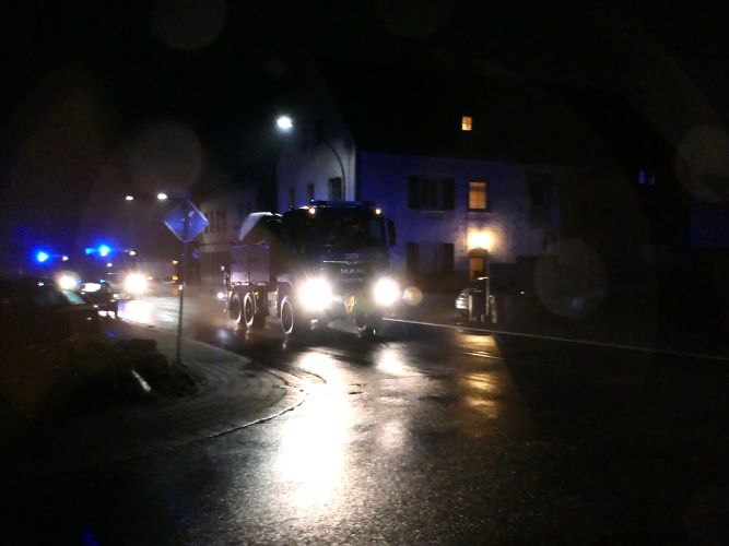 Fahren im Marsch-Verband